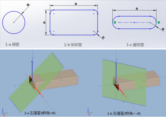 チューブレーザー切断のCADプロセス